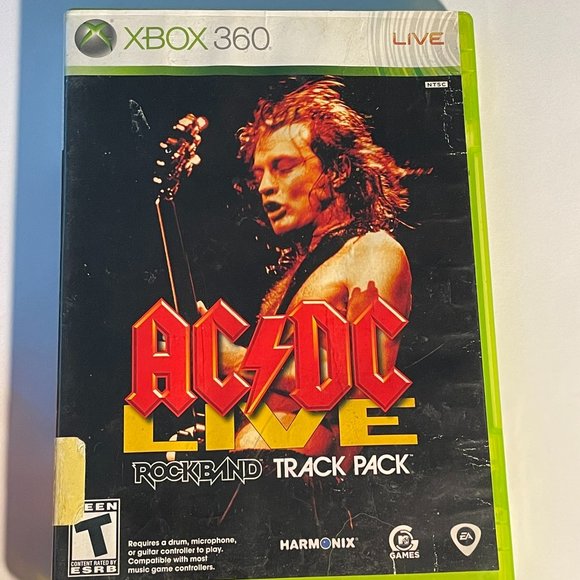 Rockband AC/DC live XBox 360 Complete in Box - Picture 1 of 3
